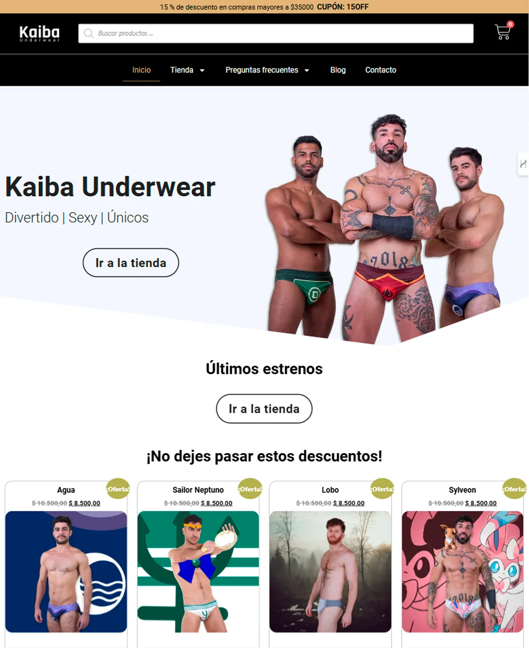 pagina Kaiba Underwear
