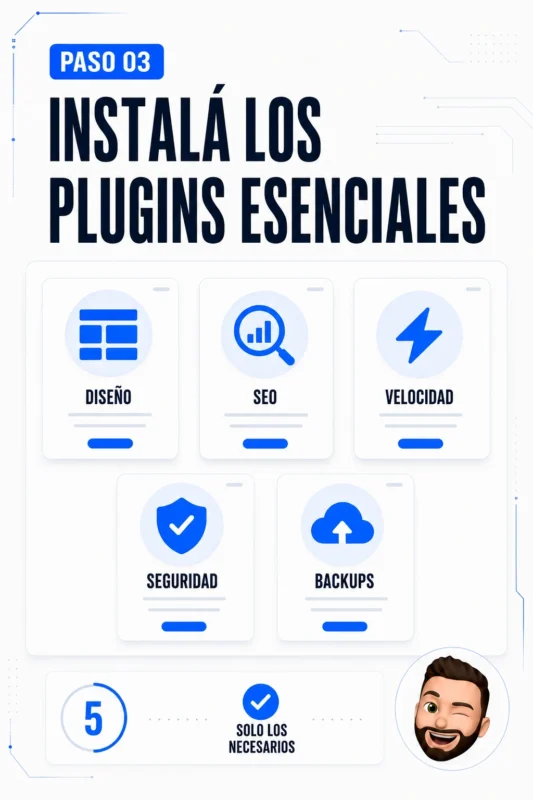 Instala los plugins esenciales