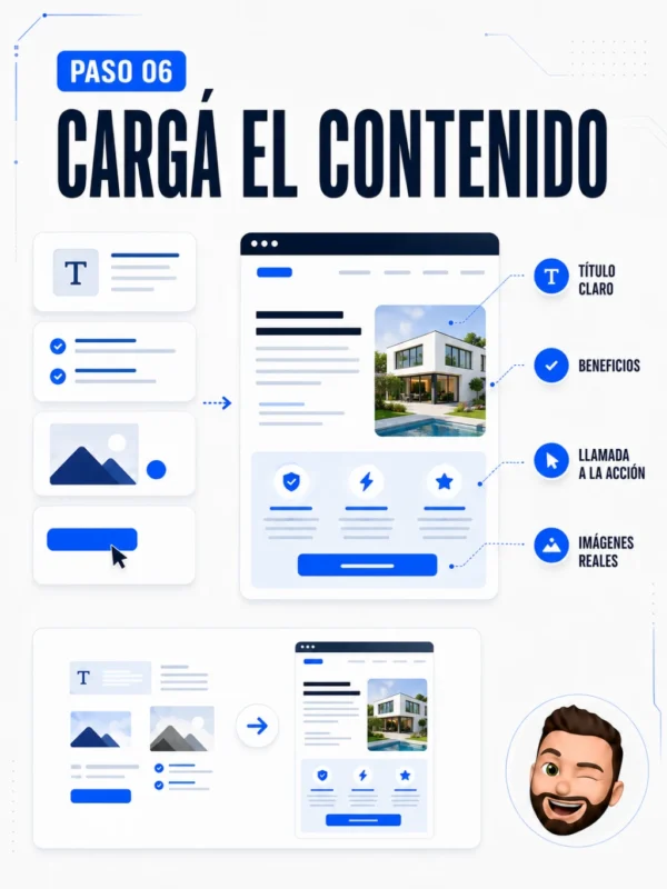 carga el contenido